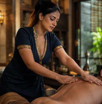 Golden ritual — hospitality in firelight